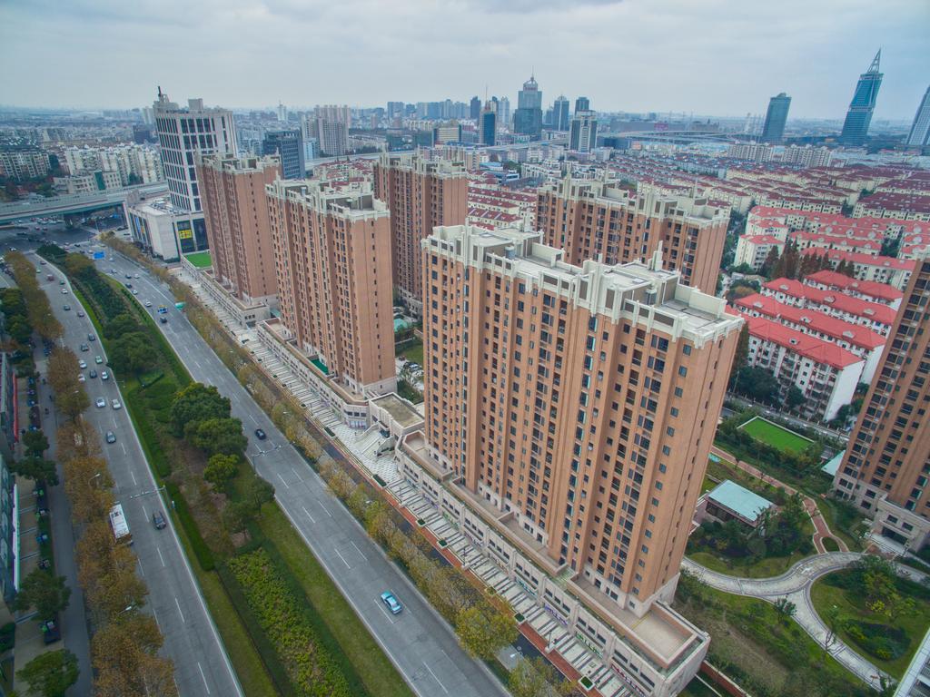 Green Court Place Jingqiao Middle Ring Shanghai Apartment Exterior photo